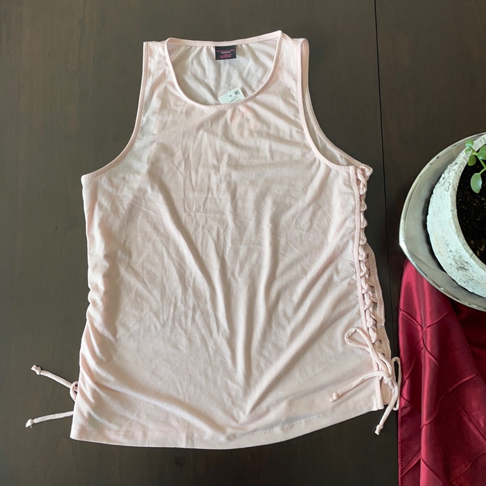 Material Girl Active Pure Pink Tank. Size small
